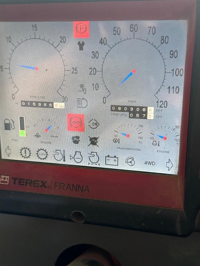 2010 Franna MAC25 Blue