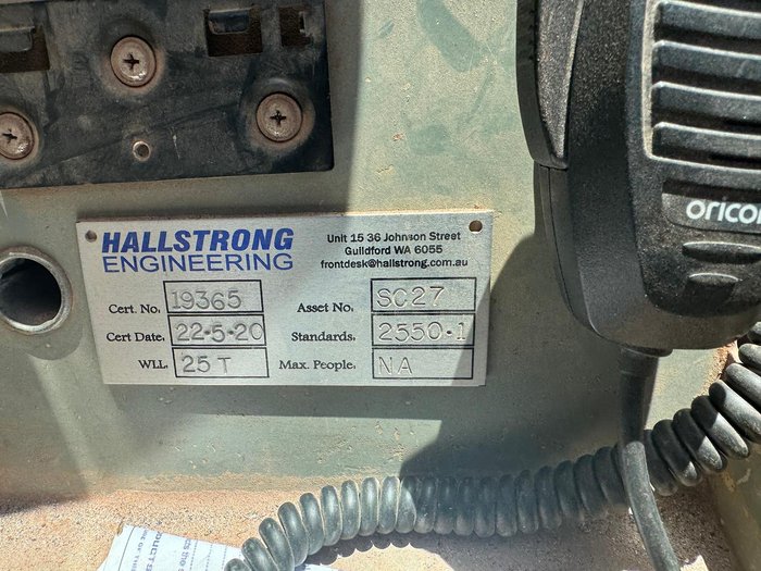 2010 Franna MAC25 Blue