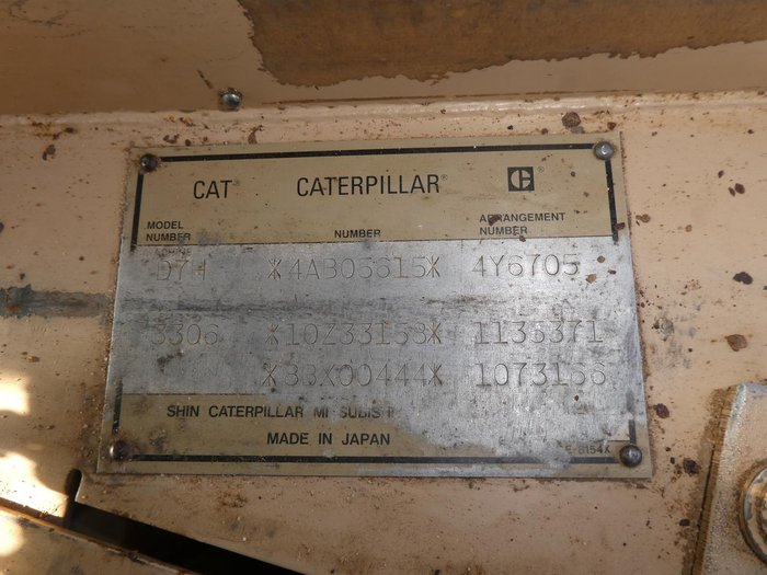 1996 Caterpillar D7 YELLOW