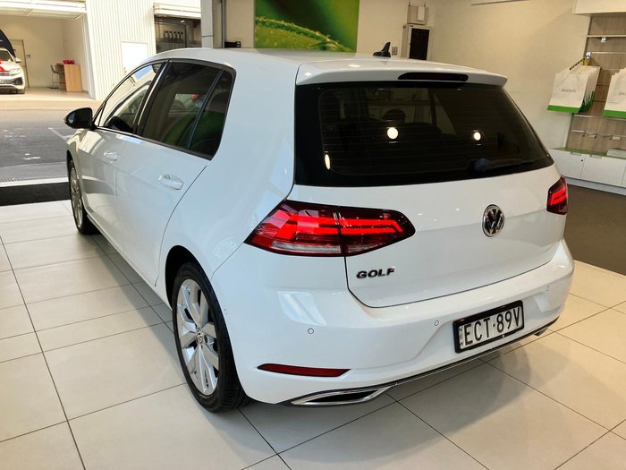 2019 Volkswagen Golf 110TSI Highline 7.5 MY19.5 Pure White