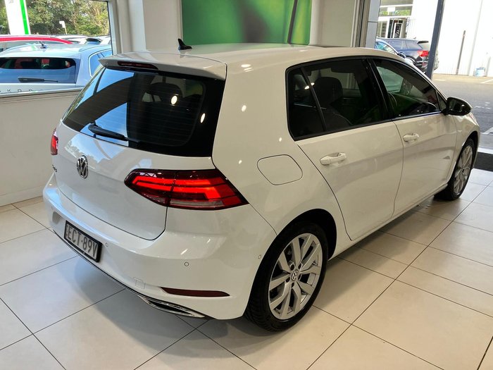 2019 Volkswagen Golf 110TSI Highline 7.5 MY19.5 Pure White