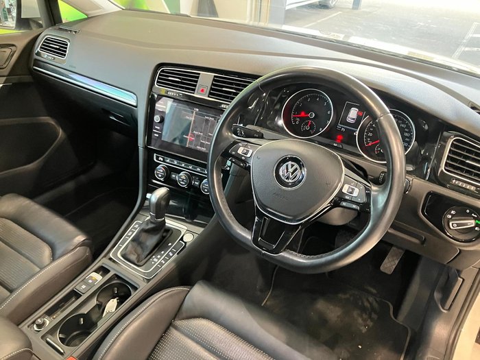2019 Volkswagen Golf 110TSI Highline 7.5 MY19.5 Pure White