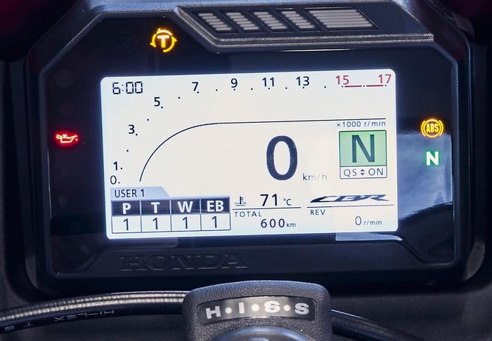 2025 Honda CBR600RR CBR600 Red