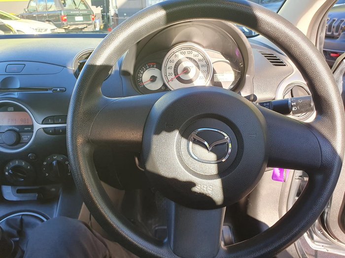 2010 Mazda 2 Neo DE Series 1 MY10 Metropolitan Grey