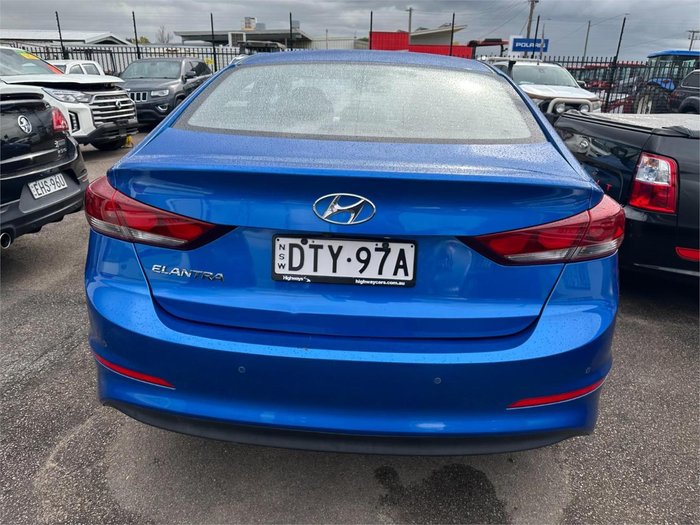 2017 Hyundai Elantra Active AD MY18 Marina Blue