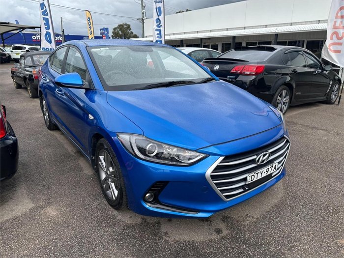 2017 Hyundai Elantra Active AD MY18 Marina Blue