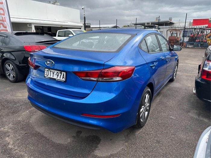 2017 Hyundai Elantra Active AD MY18 Marina Blue