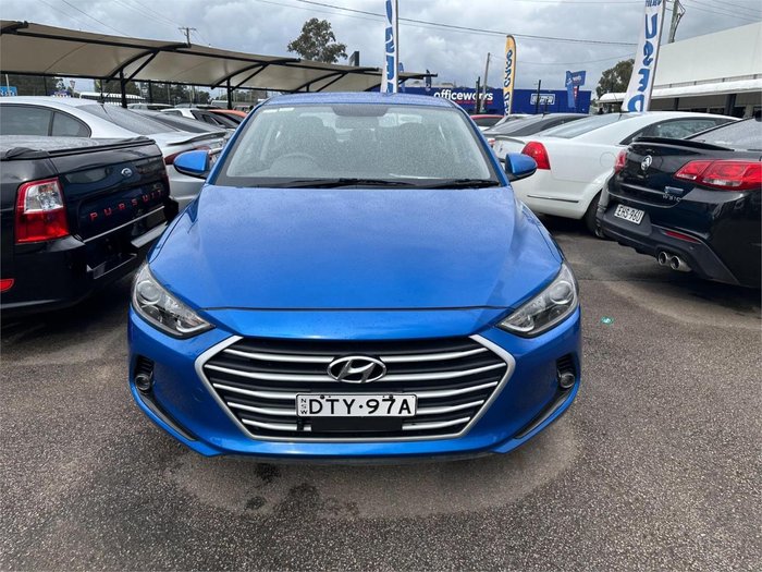 2017 Hyundai Elantra Active AD MY18 Marina Blue