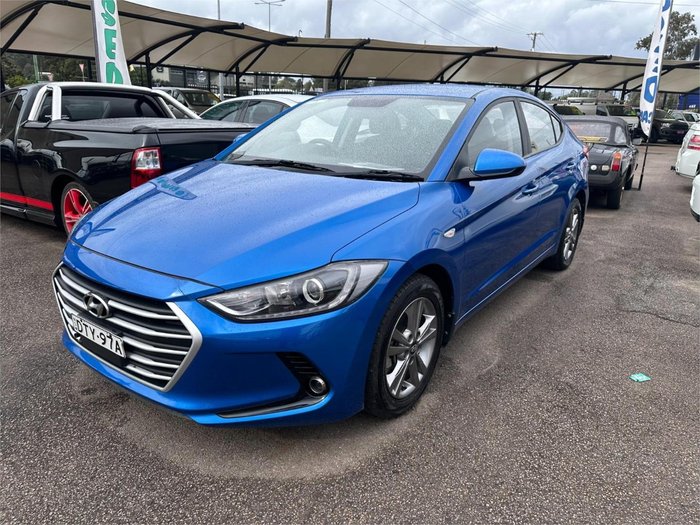 2017 Hyundai Elantra Active AD MY18 Marina Blue