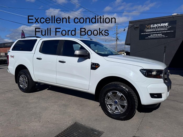 2017 Ford Ranger XLS PX MkII MY18 4X4 Dual Range Brown