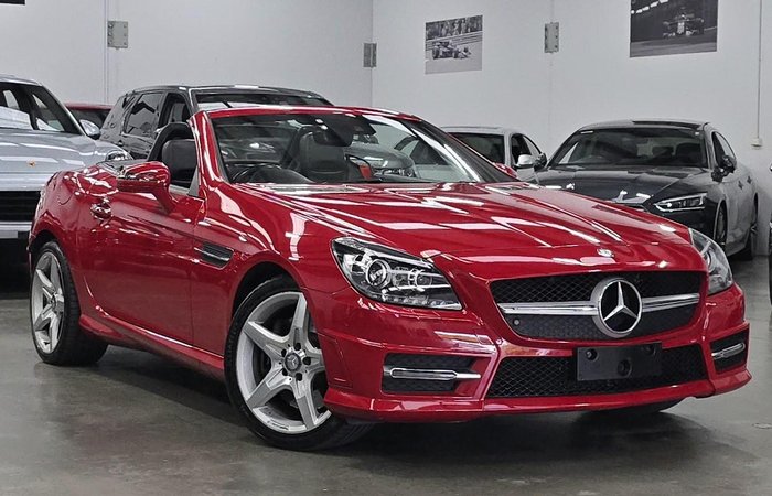 2016 Mercedes-Benz SLK-Class SLK200 R172 Fire Opal
