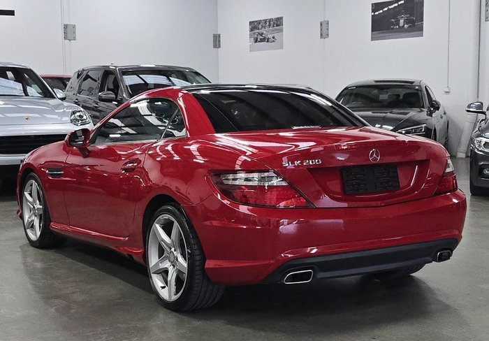 2016 Mercedes-Benz SLK-Class SLK200 R172 Fire Opal