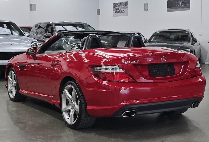 2016 Mercedes-Benz SLK-Class SLK200 R172 Fire Opal