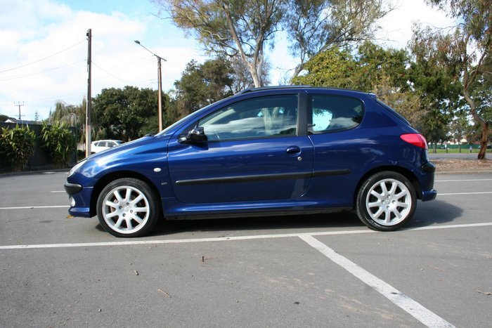 2002 Peugeot 206 GTi T1 MY02 China Blue