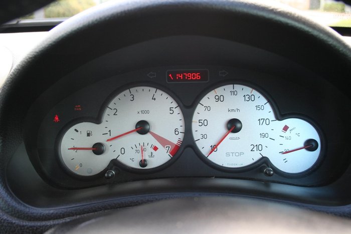 2002 Peugeot 206 GTi T1 MY02 China Blue