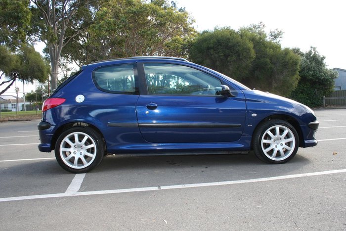 2002 Peugeot 206 GTi T1 MY02 China Blue