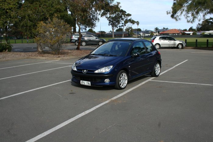 2002 Peugeot 206 GTi T1 MY02 China Blue