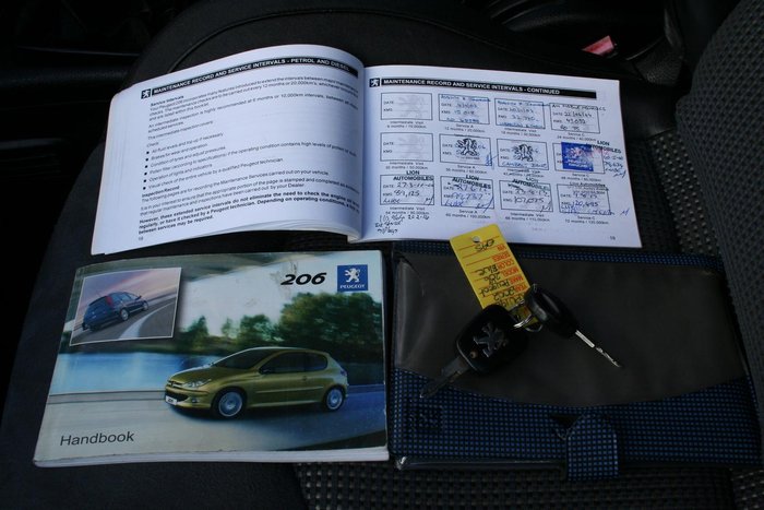 2002 Peugeot 206 GTi T1 MY02 China Blue