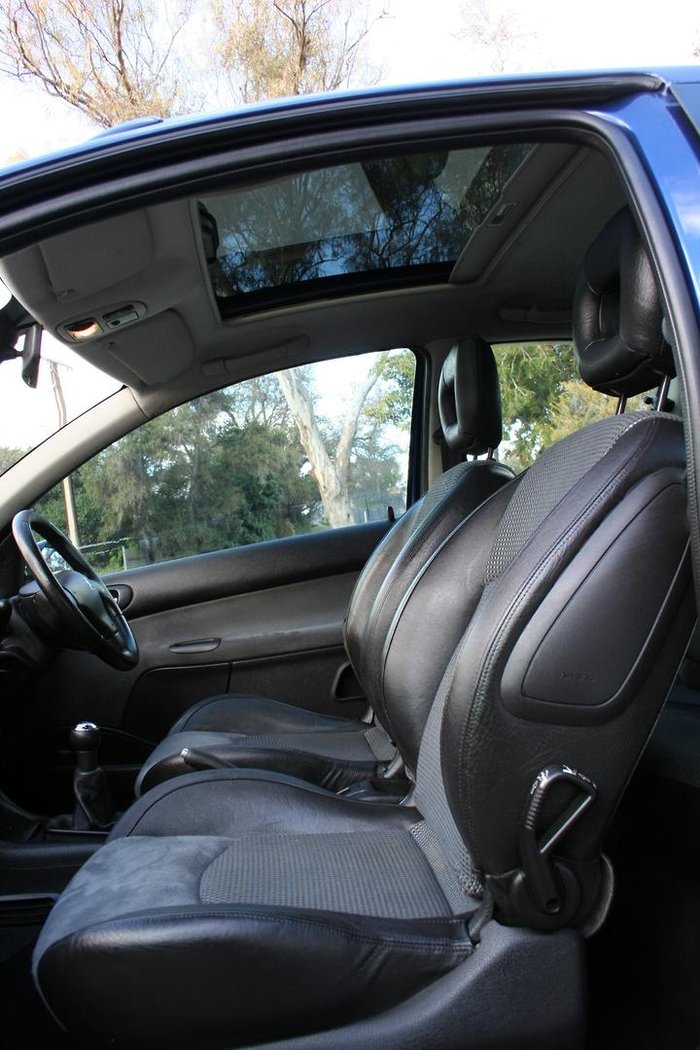 2002 Peugeot 206 GTi T1 MY02 China Blue