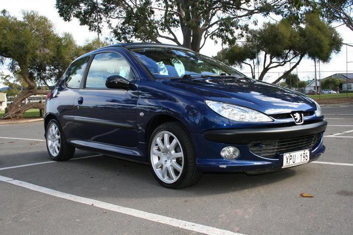 2002 Peugeot 206 GTi T1 MY02 China Blue