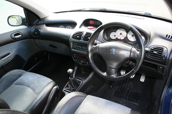 2002 Peugeot 206 GTi T1 MY02 China Blue