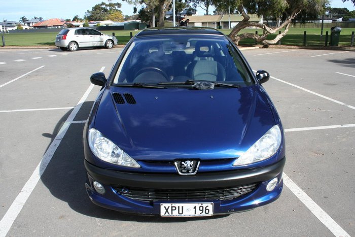 2002 Peugeot 206 GTi T1 MY02 China Blue
