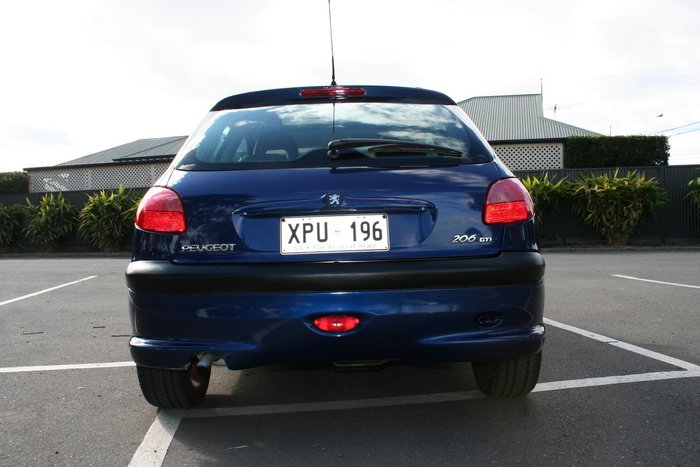 2002 Peugeot 206 GTi T1 MY02 China Blue