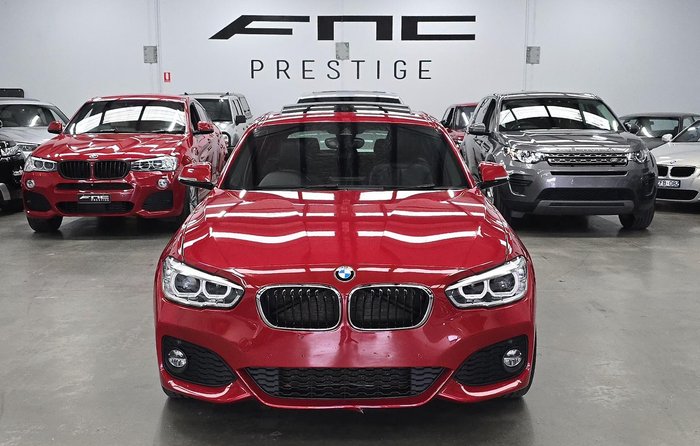 2017 BMW 1 Series 125i M Sport F20 LCI Melbourne Red