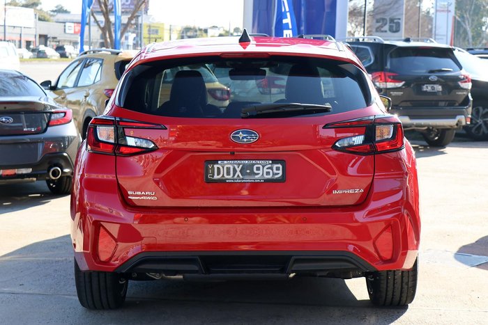 2025 Subaru Impreza 2.0S G6 MY24 AWD Pure Red