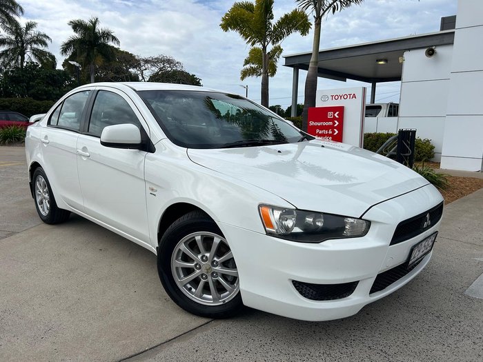 2011 Mitsubishi Lancer SX CJ MY11 White