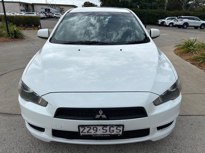 2011 Mitsubishi Lancer SX CJ MY11 White