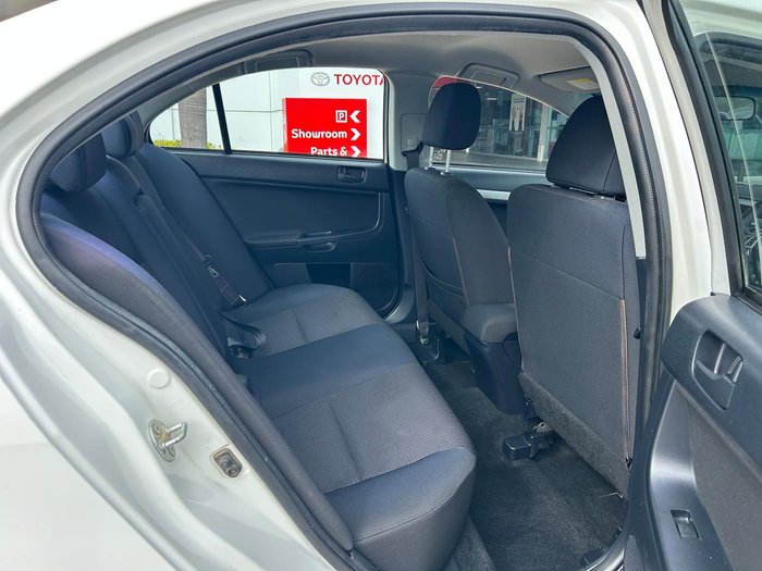 2011 Mitsubishi Lancer SX CJ MY11 White