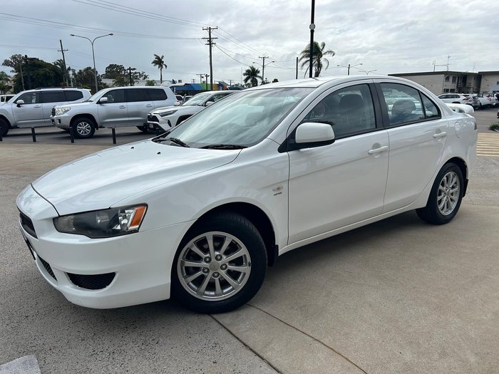 2011 Mitsubishi Lancer SX CJ MY11 White