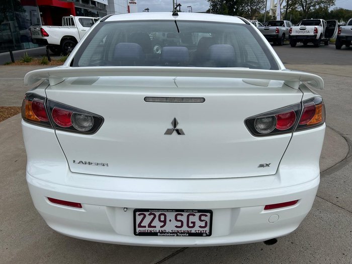2011 Mitsubishi Lancer SX CJ MY11 White