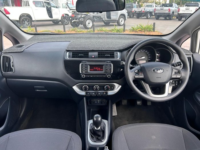 2015 Kia Rio S UB MY15 Clear White