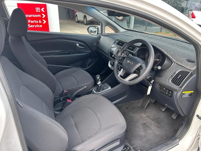 2015 Kia Rio S UB MY15 Clear White