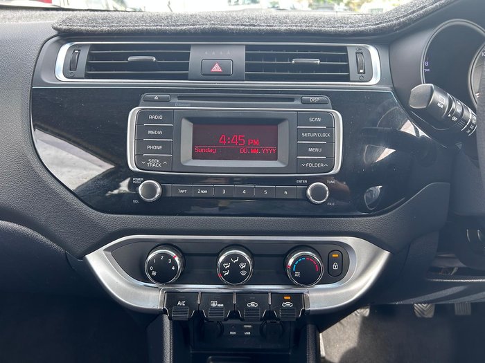 2015 Kia Rio S UB MY15 Clear White