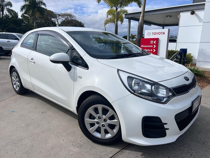 2015 Kia Rio S UB MY15 Clear White