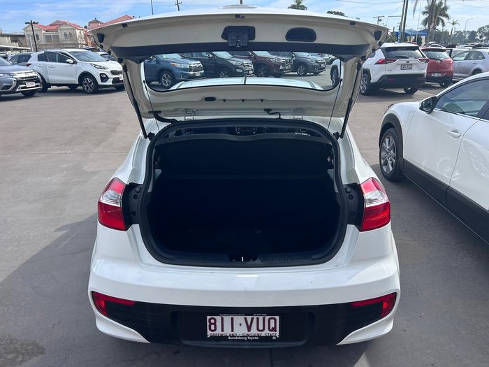 2015 Kia Rio S UB MY15 Clear White