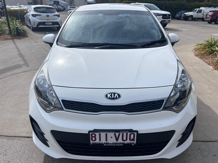 2015 Kia Rio S UB MY15 Clear White