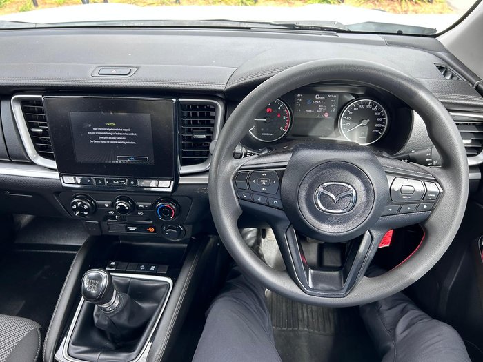 2023 Mazda BT-50 XT TF 4X4 Dual Range Ice White