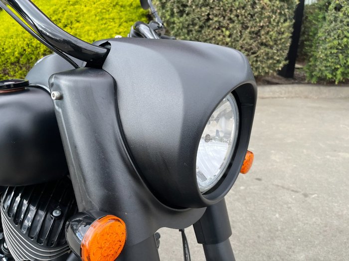 2021 Indian 2021 INDIAN 1900CC CHIEF VINTAGE DARK HORSE BLACK SMOKE CRUI Black