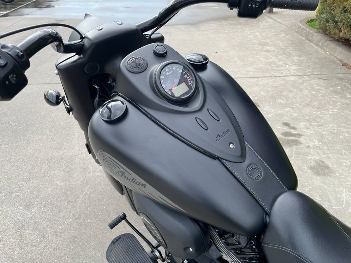 2021 Indian 2021 INDIAN 1900CC CHIEF VINTAGE DARK HORSE BLACK SMOKE CRUI Black