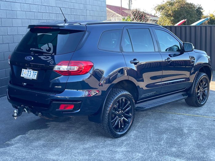 2021 Ford Everest Sport UA II MY21.25 4X4 Dual Range Deep Crystal Blue