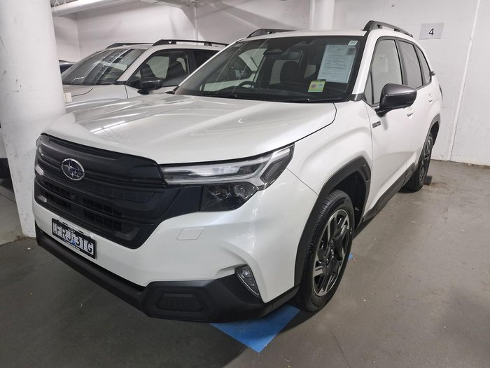2025 Subaru Forester Hybrid S6 MY26 AWD Crystal White