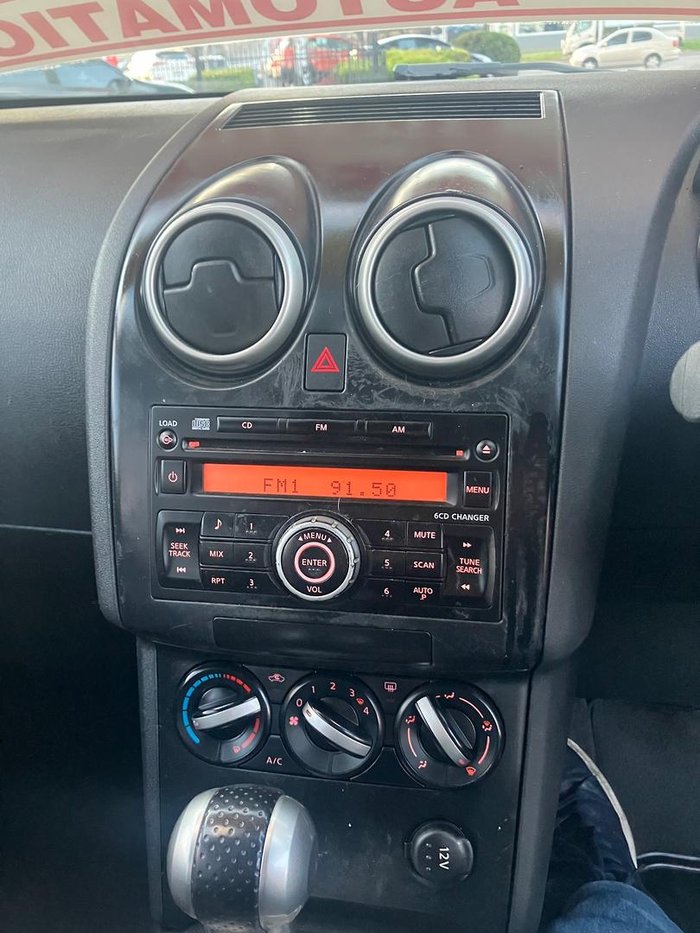2009 Nissan Dualis Ti J10 MY09 Pearl Black
