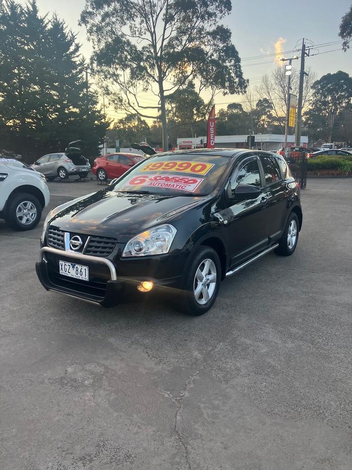 2009 Nissan Dualis Ti J10 MY09 Pearl Black
