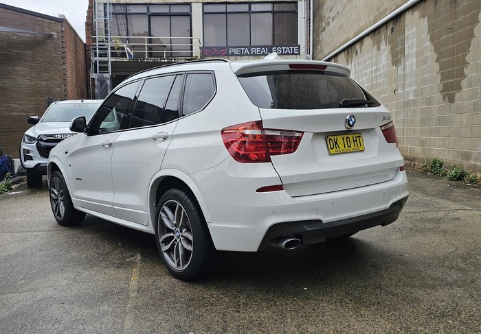 2015 BMW X3 xDrive20d F25 LCI 4X4 Constant Alpine White