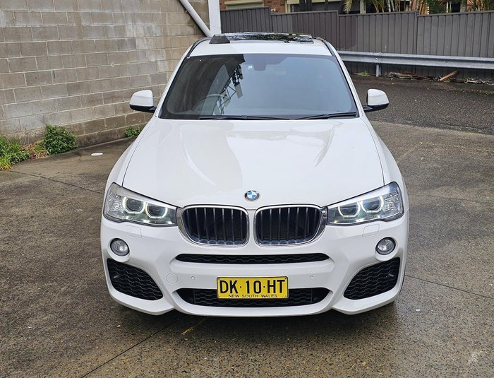 2015 BMW X3 xDrive20d F25 LCI 4X4 Constant Alpine White