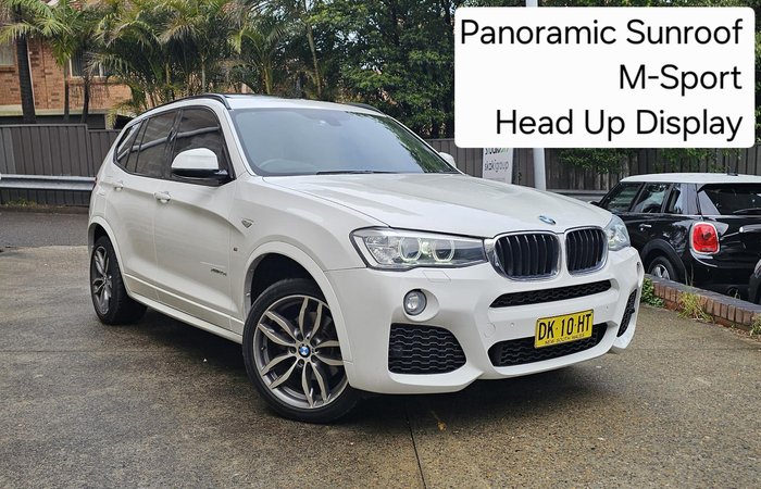 2015 BMW X3 xDrive20d F25 LCI 4X4 Constant Alpine White